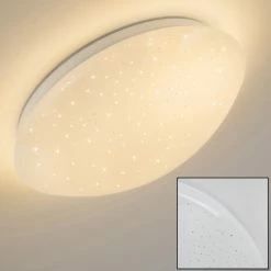 Hofstein Quebec Deckenleuchte LED Weiß, 1-flammig, Fernbedienung, Farbwechsler -LED Leuchten Verkäufe quebec deckenleuchte h000205 5