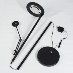 Hofstein Rabeja Deckenfluter LED Schwarz, 2-flammig -LED Leuchten Verkäufe rabeja deckenfluter h3374962 4