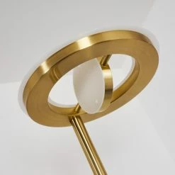 Hofstein Rabeja Deckenfluter LED Messing, Gold, 2-flammig 14 Hofstein Rabeja Deckenfluter LED Messing, Gold, 2-flammig -LED Leuchten Verkäufe rabeja deckenfluter h3391044 2