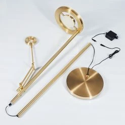 Hofstein Rabeja Deckenfluter LED Messing, Gold, 2-flammig 15 Hofstein Rabeja Deckenfluter LED Messing, Gold, 2-flammig -LED Leuchten Verkäufe rabeja deckenfluter h3391044 3