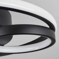 Hofstein Rafz Deckenleuchte LED Schwarz, 1-flammig 12 Hofstein Rafz Deckenleuchte LED Schwarz, 1-flammig -LED Leuchten Verkäufe rafz deckenleuchte h3550830 2