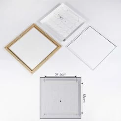 Hofstein Raimea Deckenpanel LED Weiß, 1-flammig -LED Leuchten Verkäufe raimea deckenpanel h3439272 4