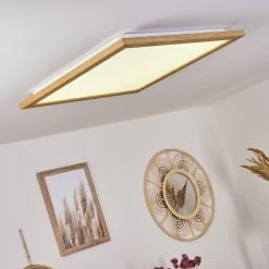 Hofstein Raimea Deckenpanel LED Weiß, 1-flammig -LED Leuchten Verkäufe raimea deckenpanel h3439296 8