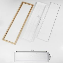 Hofstein Raimea Deckenpanel LED Weiß, 1-flammig -LED Leuchten Verkäufe raimea deckenpanel h3439302 4