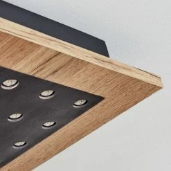 Hofstein Ramilos Deckenleuchte LED Schwarz, Naturfarben, 1-flammig -LED Leuchten Verkäufe ramilos deckenleuchte h3583449 2