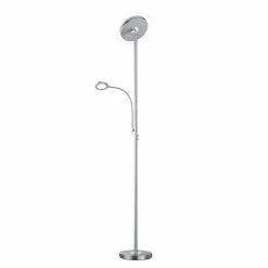 Reality ACKBAR Deckenfluter LED Nickel-Matt, 1-flammig -LED Leuchten Verkäufe reality ackbar deckenfluter r42752107 3