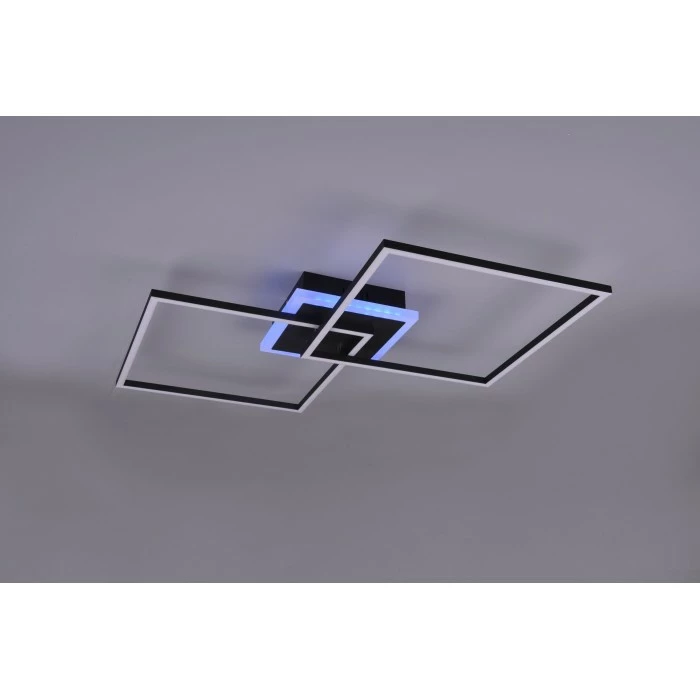 Reality Arribo Deckenleuchte LED Schwarz, 3-flammig, Fernbedienung, Farbwechsler 6 Reality Arribo Deckenleuchte LED Schwarz, 3-flammig, Fernbedienung, Farbwechsler – Bild 6