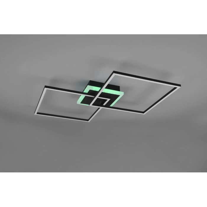 Reality Arribo Deckenleuchte LED Schwarz, 3-flammig, Fernbedienung, Farbwechsler 8 Reality Arribo Deckenleuchte LED Schwarz, 3-flammig, Fernbedienung, Farbwechsler – Bild 8
