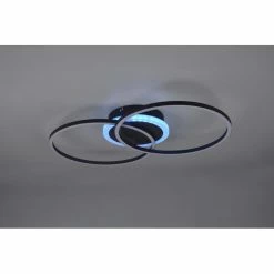Reality Arribo Deckenleuchte LED Schwarz, 3-flammig, Fernbedienung, Farbwechsler 14 Reality Arribo Deckenleuchte LED Schwarz, 3-flammig, Fernbedienung, Farbwechsler -LED Leuchten Verkäufe reality arribo deckenleuchte r62853132 5