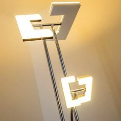 Reality Avignon Deckenfluter LED Chrom, 2-flammig -LED Leuchten Verkäufe reality avignon deckenfluter r42782106 3