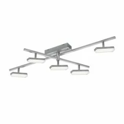 Reality BONDY Deckenleuchte LED Nickel-Matt, 5-flammig, Fernbedienung, Farbwechsler 27 Reality BONDY Deckenleuchte LED Nickel-Matt, 5-flammig, Fernbedienung, Farbwechsler -LED Leuchten Verkäufe reality bondy deckenleuchte r62425107 13
