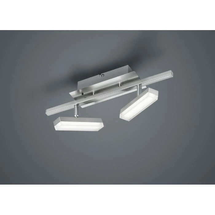 Reality BONDY Deckenleuchte LED Nickel-Matt, 2-flammig, Fernbedienung 1 Reality BONDY Deckenleuchte LED Nickel-Matt, 2-flammig, Fernbedienung