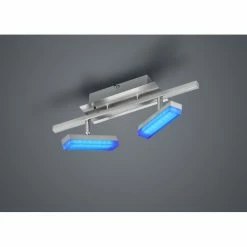 Reality BONDY Deckenleuchte LED Nickel-Matt, 2-flammig, Fernbedienung 16 Reality BONDY Deckenleuchte LED Nickel-Matt, 2-flammig, Fernbedienung -LED Leuchten Verkäufe reality bondy deckenleuchte r82422107 2