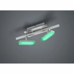 Reality BONDY Deckenleuchte LED Nickel-Matt, 2-flammig, Fernbedienung 17 Reality BONDY Deckenleuchte LED Nickel-Matt, 2-flammig, Fernbedienung -LED Leuchten Verkäufe reality bondy deckenleuchte r82422107 3