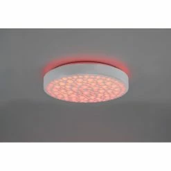 Reality Chizu Deckenleuchte LED Wei&szlig;, 1-flammig, Fernbedienung, Farbwechsler -LED Leuchten Verkäufe reality chizu deckenleuchte r67161131 22