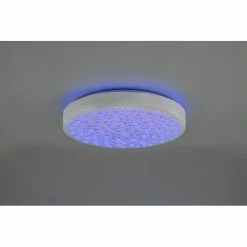 Reality Chizu Deckenleuchte LED Wei&szlig;, 1-flammig, Fernbedienung, Farbwechsler -LED Leuchten Verkäufe reality chizu deckenleuchte r67161131 24