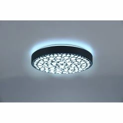 Reality Chizu Deckenleuchte LED Schwarz, 1-flammig, Fernbedienung, Farbwechsler 49 Reality Chizu Deckenleuchte LED Schwarz, 1-flammig, Fernbedienung, Farbwechsler -LED Leuchten Verkäufe reality chizu deckenleuchte r67161132 21