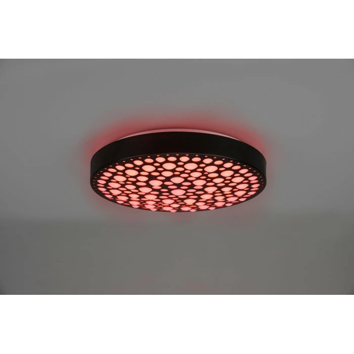 Reality Chizu Deckenleuchte LED Schwarz, 1-flammig, Fernbedienung, Farbwechsler 23 Reality Chizu Deckenleuchte LED Schwarz, 1-flammig, Fernbedienung, Farbwechsler – Bild 23