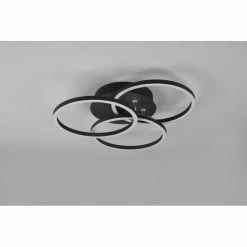 Reality Circle Deckenleuchte LED Schwarz, 1-flammig, Fernbedienung -LED Leuchten Verkäufe reality circle deckenleuchte r62823132 4