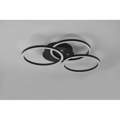 Reality Circle Deckenleuchte LED Schwarz, 1-flammig, Fernbedienung -LED Leuchten Verkäufe reality circle deckenleuchte r62823132 5