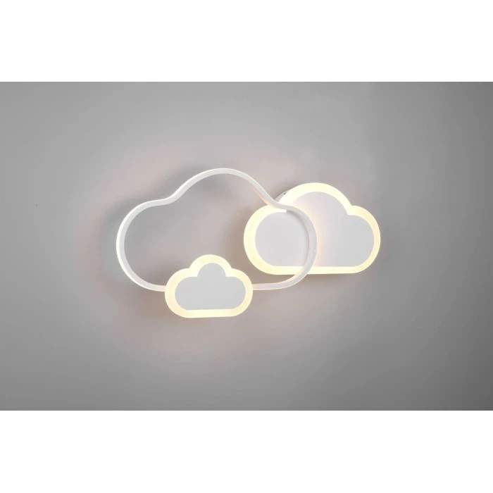 Reality Cloudy Deckenleuchte LED Weiß, 1-flammig, Fernbedienung, Farbwechsler 1 Reality Cloudy Deckenleuchte LED Weiß, 1-flammig, Fernbedienung, Farbwechsler