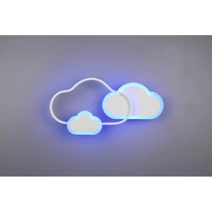 Reality Cloudy Deckenleuchte LED Weiß, 1-flammig, Fernbedienung, Farbwechsler 15 Reality Cloudy Deckenleuchte LED Weiß, 1-flammig, Fernbedienung, Farbwechsler – Bild 15