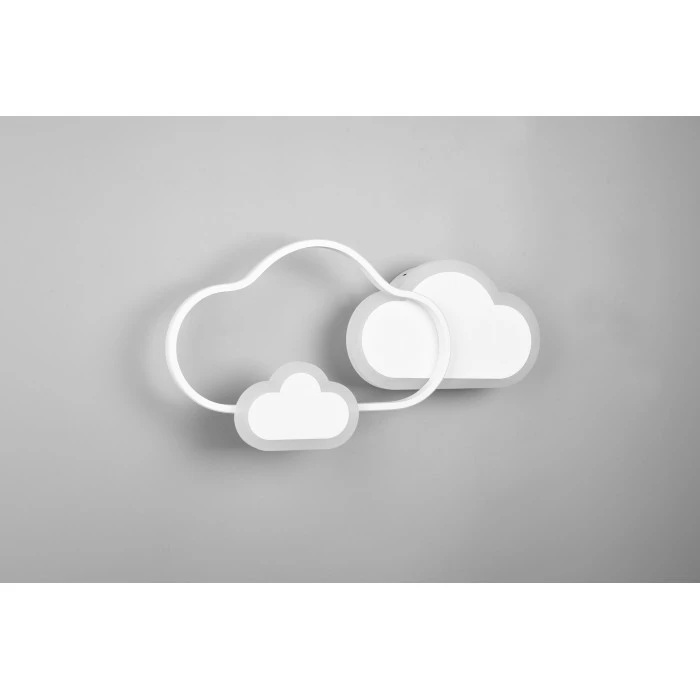 Reality Cloudy Deckenleuchte LED Weiß, 1-flammig, Fernbedienung, Farbwechsler 5 Reality Cloudy Deckenleuchte LED Weiß, 1-flammig, Fernbedienung, Farbwechsler – Bild 5