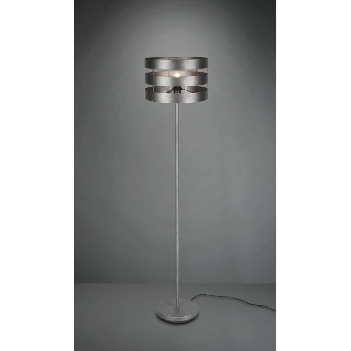 Reality Duncan Stehleuchte LED Nickel-Matt, Dunkelbraun, 1-flammig 1 Reality Duncan Stehleuchte LED Nickel-Matt, Dunkelbraun, 1-flammig