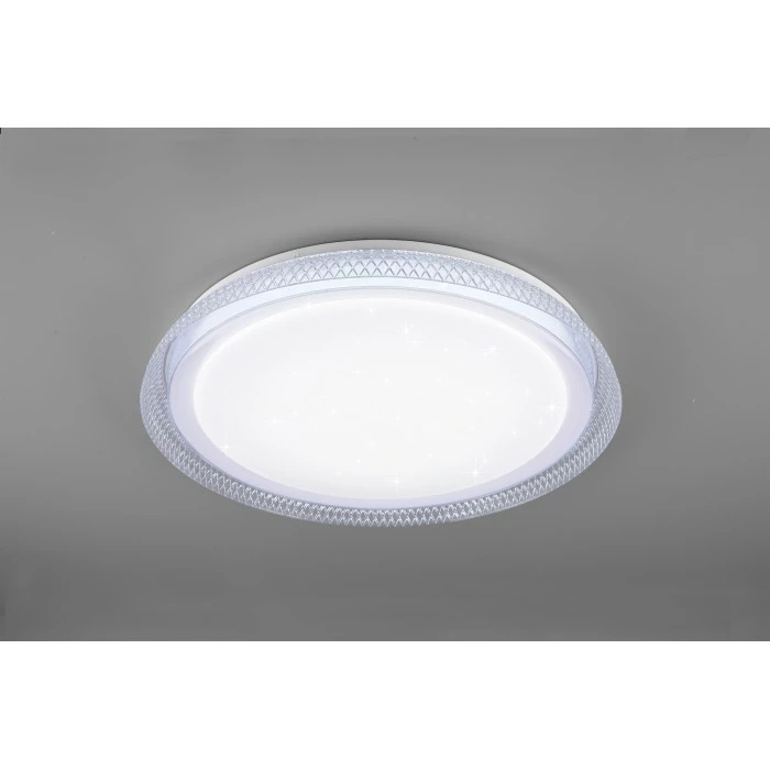 Reality Heracles Deckenleuchte LED Weiß, 1-flammig, Fernbedienung 2 Reality Heracles Deckenleuchte LED Weiß, 1-flammig, Fernbedienung – Bild 2