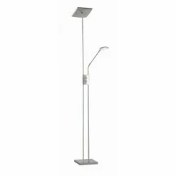 Reality LUKE Deckenfluter LED Nickel-Matt, 2-flammig -LED Leuchten Verkäufe reality luke deckenfluter r42562107 3