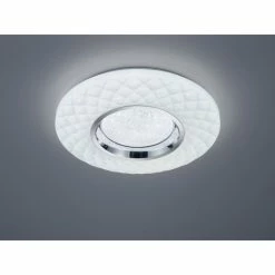 Reality MAGNOLIA Deckenleuchte LED Weiß, 1-flammig, Fernbedienung -LED Leuchten Verkäufe reality magnolia deckenleuchte r62720101 5