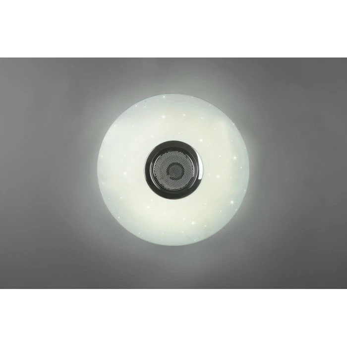 Reality Musica Deckenleuchte LED Weiß, 2-flammig, Fernbedienung, Farbwechsler 3 Reality Musica Deckenleuchte LED Weiß, 2-flammig, Fernbedienung, Farbwechsler – Bild 3