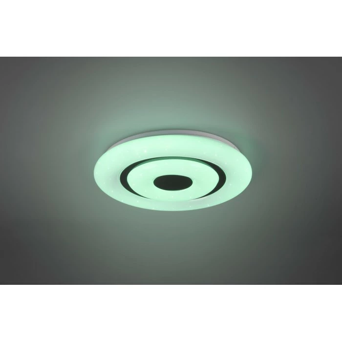 Reality Rana Deckenleuchte LED Schwarz, Weiß, 1-flammig, Fernbedienung, Farbwechsler 6 Reality Rana Deckenleuchte LED Schwarz, Weiß, 1-flammig, Fernbedienung, Farbwechsler – Bild 6