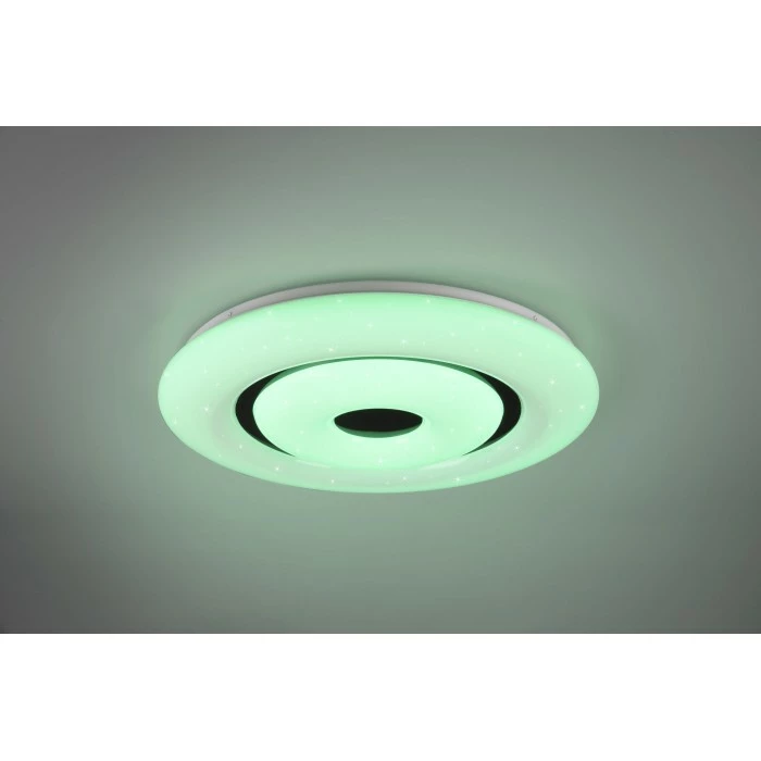 Reality Rana Deckenleuchte LED Schwarz, Weiß, 1-flammig, Fernbedienung, Farbwechsler 6 Reality Rana Deckenleuchte LED Schwarz, Weiß, 1-flammig, Fernbedienung, Farbwechsler – Bild 6