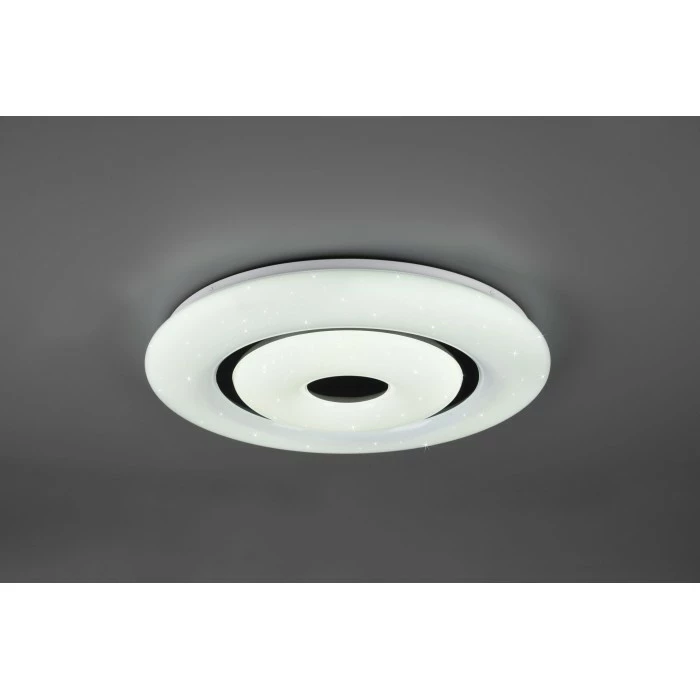 Reality Rana Deckenleuchte LED Schwarz, Weiß, 1-flammig, Fernbedienung, Farbwechsler 9 Reality Rana Deckenleuchte LED Schwarz, Weiß, 1-flammig, Fernbedienung, Farbwechsler – Bild 9