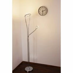 Reality RENNES Deckenfluter LED Chrom, 2-flammig 21 Reality RENNES Deckenfluter LED Chrom, 2-flammig -LED Leuchten Verkäufe reality rennes deckenfluter r42412106 10