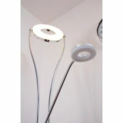 Reality RENNES Deckenfluter LED Chrom, 2-flammig 20 Reality RENNES Deckenfluter LED Chrom, 2-flammig -LED Leuchten Verkäufe reality rennes deckenfluter r42412106 9