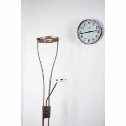 Reality RENNES Deckenfluter LED Stahl gebürstet, 2-flammig 13 Reality RENNES Deckenfluter LED Stahl gebürstet, 2-flammig -LED Leuchten Verkäufe reality rennes deckenfluter r42412107 5