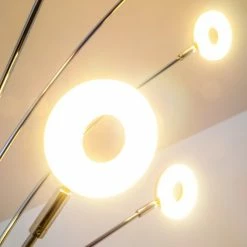 Reality RENNES Stehleuchte LED Chrom, 5-flammig -LED Leuchten Verkäufe reality rennes stehleuchte r42415106 k 2