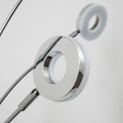 Reality RENNES Stehleuchte LED Chrom, 5-flammig -LED Leuchten Verkäufe reality rennes stehleuchte r42415106 k 3