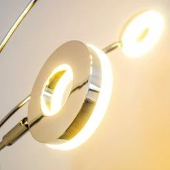 Reality RENNES Stehleuchte LED Chrom, 5-flammig -LED Leuchten Verkäufe reality rennes stehleuchte r42415106 k 4