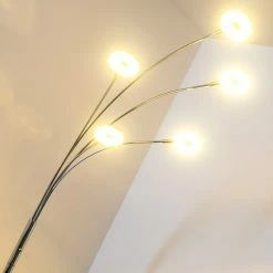 Reality RENNES Stehleuchte LED Chrom, 5-flammig -LED Leuchten Verkäufe reality rennes stehleuchte r42415106 k 5