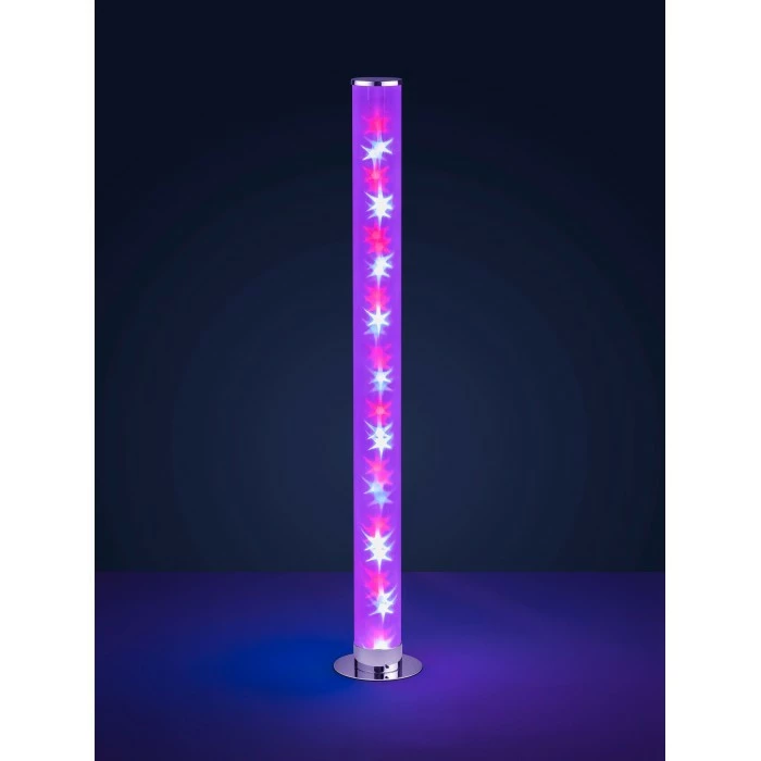 Reality Rico Stehleuchte LED Chrom, 1-flammig, Fernbedienung, Farbwechsler 5 Reality Rico Stehleuchte LED Chrom, 1-flammig, Fernbedienung, Farbwechsler – Bild 5
