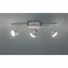 Reality ROUBAIX Strahler LED Nickel-Matt, 3-flammig