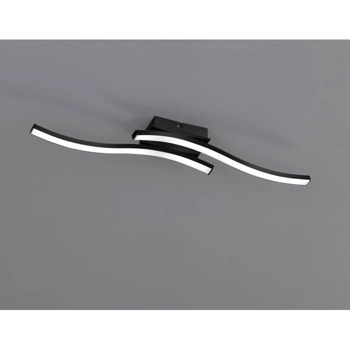 Reality Route Deckenleuchte LED Schwarz, 2-flammig 1 Reality Route Deckenleuchte LED Schwarz, 2-flammig