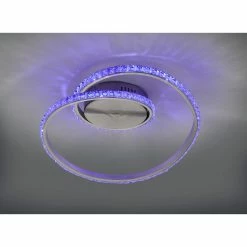Reality Rubin Deckenleuchte LED Aluminium, 1-flammig, Fernbedienung, Farbwechsler -LED Leuchten Verkäufe reality rubin deckenleuchte r62021105 2