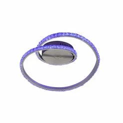 Reality Rubin Deckenleuchte LED Aluminium, 1-flammig, Fernbedienung, Farbwechsler -LED Leuchten Verkäufe reality rubin deckenleuchte r62021105 5