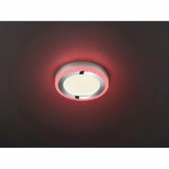 Reality SLIDE Deckenleuchte LED Wei&szlig;, 1-flammig, Fernbedienung, Farbwechsler -LED Leuchten Verkäufe reality slide deckenleuchte r62621106 3