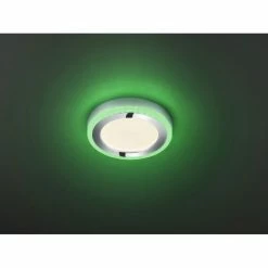 Reality SLIDE Deckenleuchte LED Wei&szlig;, 1-flammig, Fernbedienung, Farbwechsler -LED Leuchten Verkäufe reality slide deckenleuchte r62621106 5