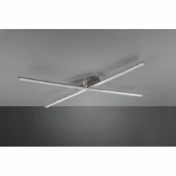 Reality STRADA Deckenleuchte LED Nickel-Matt, 2-flammig, Fernbedienung, Farbwechsler 19 Reality STRADA Deckenleuchte LED Nickel-Matt, 2-flammig, Fernbedienung, Farbwechsler -LED Leuchten Verkäufe reality strada deckenleuchte r62952100 9